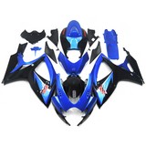 0329 Fairing Suzuki Gsxr600 Gsxr750 K6 06 07 Cowlings Black Blue